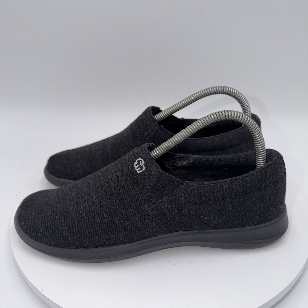 Merinos Women's Slip-On Merino Wool Shoes Black Size 7 US/37 EU Lightweight